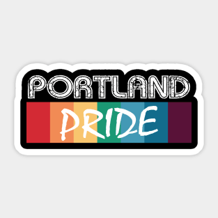 Portland Vintage Gay Pride Sticker